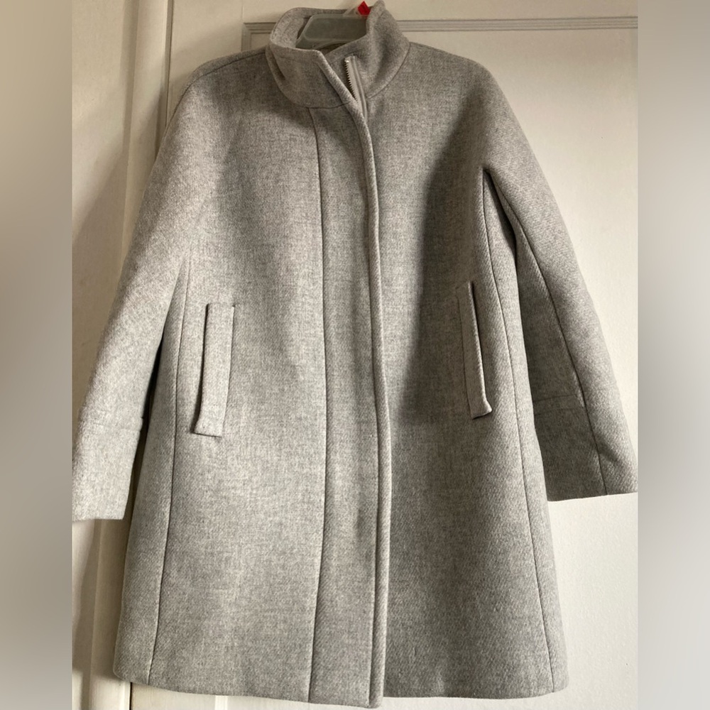 J. Crew Stadium Cloth Coat